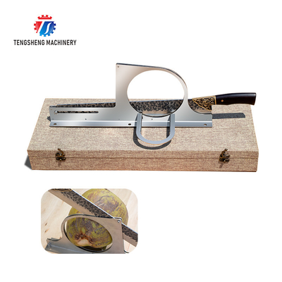 2.25KG Stock manual coconut cutter desktop coconut cutter coconut cutter commercial with a coconut peeler