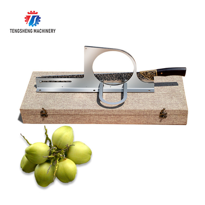 2.25KG Stock manual coconut cutter desktop coconut cutter coconut cutter commercial with a coconut peeler
