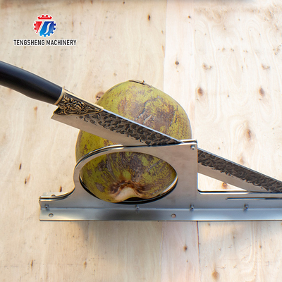 2.25KG Stock manual coconut cutter desktop coconut cutter coconut cutter commercial with a coconut peeler