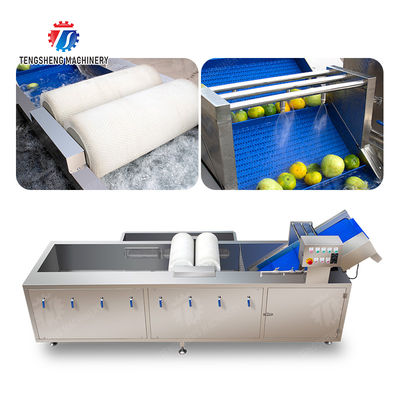 Wash Washer Washing Cleaning Brush bubble cleaning machine Carrots and longitudinal root vegetables Onions Leafy vegetables Cabbage varieties Herbs Fruiting vegetables