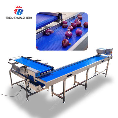 Conveyor Production Line Simplified Orange Potato  Onions Ginger Potato Carrot Taro Sweet potato Yam Saiko persimmon papaya horseshoe processing production Grading Transporting Machine