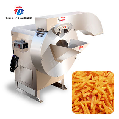 French fries cutting machine Potatoes and round tuber crops Carrots and longitudinal root vegetables Potato Carrot radish Taro Sweet potato Yam cucumber Cutting