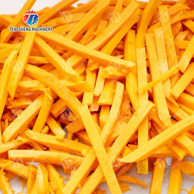 French fries cutting machine Potatoes and round tuber crops Carrots and longitudinal root vegetables Potato Carrot radish Taro Sweet potato Yam cucumber Cutting
