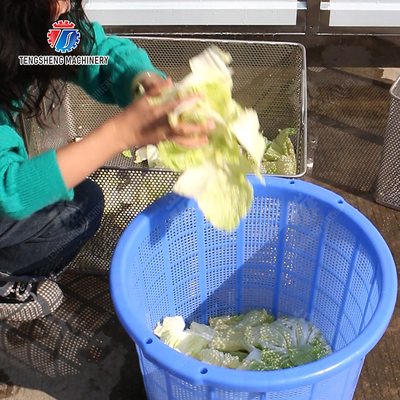 Onions Greens Lettuce Cao Xin Baby Cabbage Chinese Cabbage Cabbage Spin Dryer Industrial Commercial  Food Dehydrator Dewatering Machine  Centrifugal Dehydration Machine Fruits vegetables dehydrator