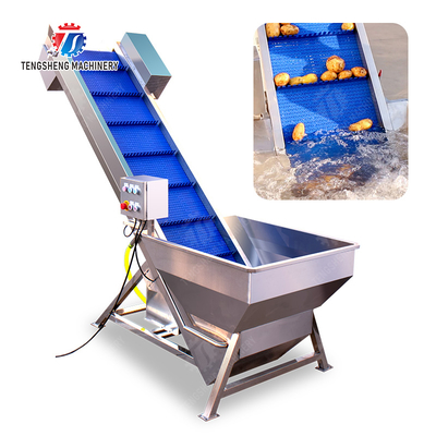 Tiền xử lý tạo bọt thang máy sản xuất Loại bỏ đá Cung cấp Kiểm tra Phân loại Trái cây Cam Rau Hành tây Móng ngựa Gừng Khoai tây Cà rốt Củ cải Xà lách Bắp cải non Bắp cải thảo Bắp cải