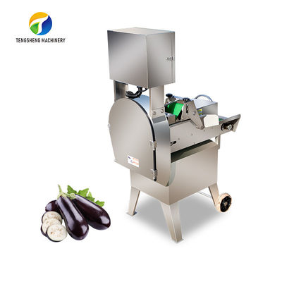 Sections Chunks Cucumber Slicing Machine , Shallots Artichoke Vegetable Cutting Equipment